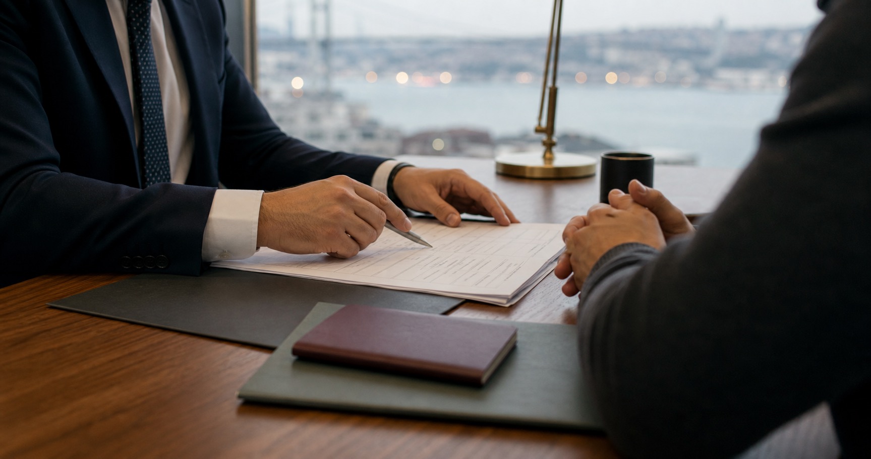 Reviewing Turkish residence permit and immigration application documents